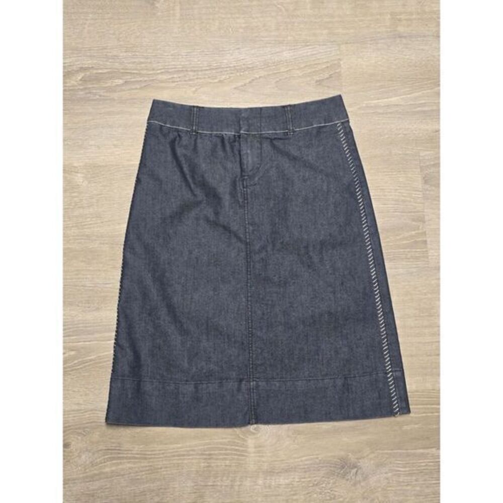 Apostrophe Women's Denim Midi‎ Skirt Size 2